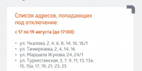 Оренбург ждет каскад отключений горячей воды: список адресов - Orenburg.Media