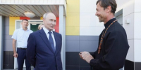 Президент России В.В. Путин поддержал строительство Петропавловского храма на Итурупе - Пафнутьевский монастырь