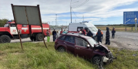 В ДТП на автоподъезде к мурманскому аэропорту пострадали два человека - КП Мурманск