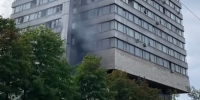 Пожар произошел в здании Росстата на Измайловском шоссе в Москве - Вечерняя Москва