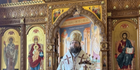 Архиерейское богослужение в Троицком кафедральном соборе г. Щигры. - Щигровская епархия