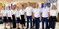 В следственном управлении по Ставропольскому краю выпускники Московской академии СК России приняли Присягу сотрудника Следственного комитета Российской Федерации - СУ СК РФ