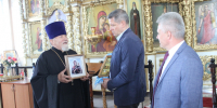 Врио губернатора Брянской области Егор Ковальчук посетил Успенский храмовый комплекс г. Мглина - Клинцовская епархия