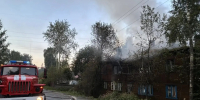 Огромный дом сгорел в Карелии - Gubdaily.Ru