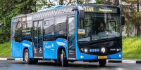 15 автобусов КамАЗ-4290 поступили в столицу для маршрутов "Москва – область" - M24.Ru