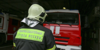 Пожар произошел в бывшем здании Росстата на востоке столицы - M24.Ru