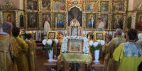 Богослужение в Неделю 11-ю по Пятидесятнице в Успенском храме г. Мглина - Мглинское благочиние