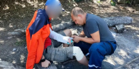 Спасатели эвакуировали травмированного туриста у пещеры Данильча-Коба - КрымИнформ
