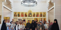 На подворье Оршина монастыря была совершена первая Божественная литургия в новопостроенном храме - Тверская епархия