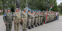 Священнослужитель выступил на открытии IV международной смены военно-патриотического лагеря «Хочу стать десантником» - Нижегородская епархия