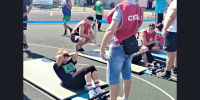Команда Краснозёрского района — чемпионы областного фестиваля ГТО - Краснозерский район