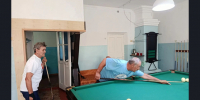 В селе Веселовское 70-летний юбилей отметили турниром по бильярду - Краснозерский район