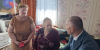 101 год со дня рождения отметила труженик тыла в годы Великой Отечественной войны Анна Ивановна Наговицына - Департамент социального развития