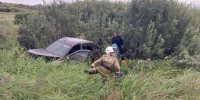 В Оренбуржье водитель пострадал после съезда автомобиля в кювет - ProOren.Ru