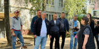 Мэр Смоленска проинспектировал состояние дворов в Промышленном районе - Смоленск 2.0