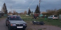 В Хакасии 18-летний бесправник на авто сбил мопед с ребенком - Агентство Информационных Сообщений