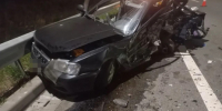 В разорванном «Хендае» выжила женщина: фото с места аварии под Сызранью - КТВ-ЛУЧ