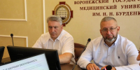 Совместное совещание ученых ВГМУ им. Н.Н. Бурденко и представителей научного центра «Лифт» и «Газпромбанка» - Медицинский Университет им. Н.Н. Бурденко