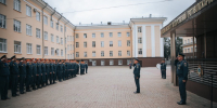 В институте прошло утреннее построение - УрИ ГПС МЧС РФ