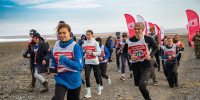 Московская молодёжь устроила забег в 107 километров по мысу Челюскин - ИА Таймырский Телеграф