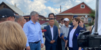 Проверили работы по улице Проезжая в Гусиноозёрске - Министерство по развитию транспорта, энергетики и дорожного хозяйства