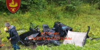 Автомобиль превратился в обломки после ДТП на костромской трассе - Комсомольская Правда