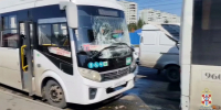 В Центральном округе Омска столкнулись автобусы - ГТРК Иртыш