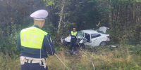 В Шалинском районе водитель Kia Rio погиб в ДТП - КП Екатеринбург