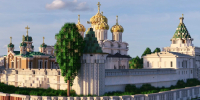 В Minecraft появился костромской Ипатьевский монастырь - Комсомольская Правда