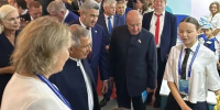 Участники «Школьного бизнес-старта» представили свои разработки Рустаму Минниханову - Министерство образования