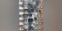 Пожар в многоэтажном жилом доме на западе Москвы ликвидирован - M24.Ru