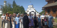 Сотрудники ГУФСИН России по Краснодарскому краю побывали на подворье Краснодарского женского ставропигиального монастыря иконы Богородицы "Всецарица" на берегу реки Ставок - УФСИН
