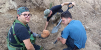 Под Новороссийском найдены останки 13 человек времен Великой Отечественной войны - Газета Новороссийский рабочий