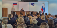 В ИК-28 ГУФСИН России по Пермскому краю состоялась встреча с председателем ТИК - УФСИН по Пермскому краю