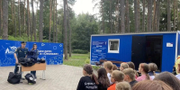 В брянских детских лагерях «Ёлочка» и «Огонёк» прошли уроки пожарной безопасности - БрянскToday.Ru