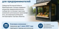 На Дону продлят переходный период для предпринимателей - Департамент потребительского рынка