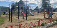 В одном из поселков Коми по «Народному бюджету» открыли новую детскую площадку - Pg11.Ru