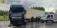 Грузовик протаранил автобус на Дмитровском шоссе - ОКА-ФМ