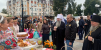 Делегация Пачелмского района представила подворье на областном празднике Спас–2026 в Пензе - Пачелмский район