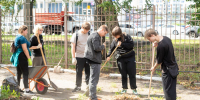 Первокурсники приступили к благоустройству университета перед началом учебного года - ПГТА