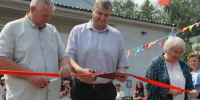 В Абане открылась новая детская площадка — подарок ко Дню семьи, любви и верности. - Канский район