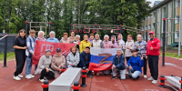 Активисты движения «Своих не бросаем» выполнили нормативы ГТО на новой площадке в Зеленодольске - Министерство спорта