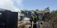 Черноземельские огнеборцы ликвидировали последствия ДТП - МЧС Республики Калмыкия