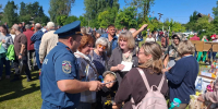 В Шатуре проведены профилактические беседы с гостями фестиваля «Край мещерский» - ГУ МЧС МО