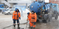 Водооткачивающая техника работает по всему Нижнему Новгороду - Нижегородская правда