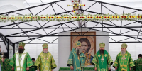Епископ Гедеон сослужил главе Нижегородской митрополии в день обретения мощей святого праведного Алексия Бортсурманского - Выксунская епархия
