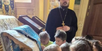 Настоятель Серафимовского храма встретился с воспитанниками летнего лагеря в Удачном - Якутская и Ленская епархия