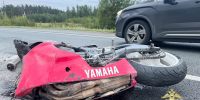 На трассе М7 под Дзержинском Lada Vesta столкнулась с мотоциклом Yamaha: 30-летний байкер погиб на месте - 8313.Ru