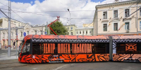 Новый тематический трамвай «Метаморфозы Театра Олега Табакова» вышел на маршрут А - Правительство Москвы