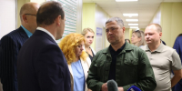 Поликлиники №1 и №2 Великолукского межрайонного филиала Псковской областной больницы осмотрел Губернатор - Правительство Псковской области